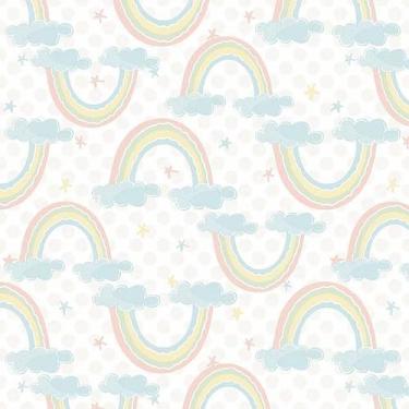 Imagem de Tecido Tricoline Arco Íris - Fuxicos e Fricotes - 50 x 150 cm - Ideal 