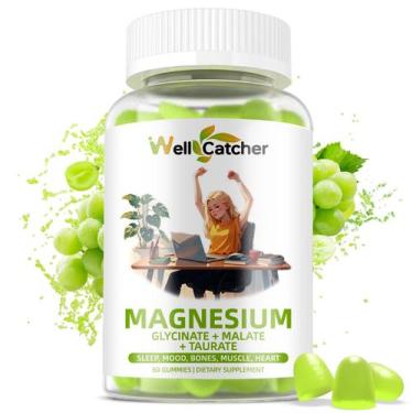 Imagem de Gomas com complexo de magnésio Wellcatcher para adultos 60CT