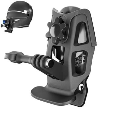 Imagem de LICHIFIT Clipe universal para suporte de queixo para GoPro Hero para DJI Action para câmeras de ação Insta360 série Ace/Go em primeira pessoa, suporte de tiro em perspectiva de primeira pessoa