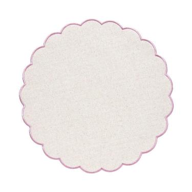 Imagem de Jogo Americano Copa E Cia Avulso Debrum Circular Rosê