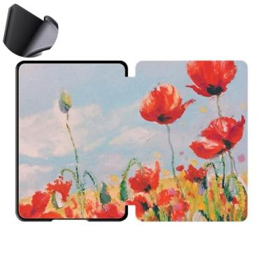 Imagem de Yzlvigrous Capa para Kindle Paperwhite 12th/Colorsoft Signature Edition 1ª Geração 2024, Tampa com Sono/desperta Automático, TPU Macio de 7 Polegadas, Modelo: SA59CP/SA568B/SA569P