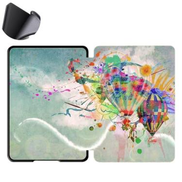 Imagem de Yzlvigrous Capa para Kindle Paperwhite 12th/Colorsoft Signature Edition 1ª Geração 2024, Tampa Traseira de TPU Macia de 7 Polegadas com Sono/despertar Automático, Modelo: SA59CP/SA569P/SA568B