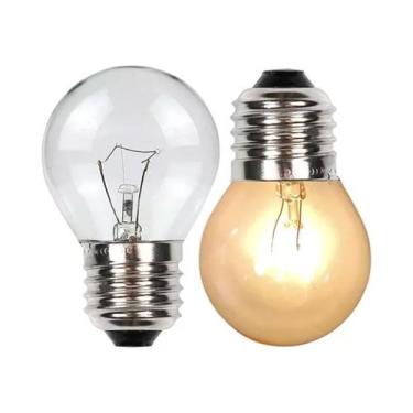 Imagem de Lâmpada Bolinha 7w Incandescente E27 127v Varal De Luz - Brasfort