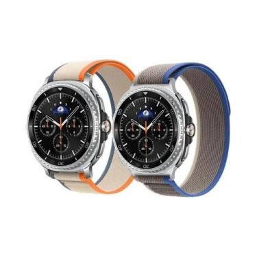 Imagem de Pulseira Esportiva De Nylon Para Samsung Galaxy Watch 8 40mm 44mm 46mm