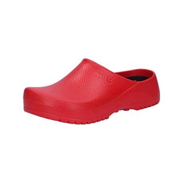 Imagem de BIRKENSTOCK Tamanco Super Birki Fusion, vermelho, 4/4.5