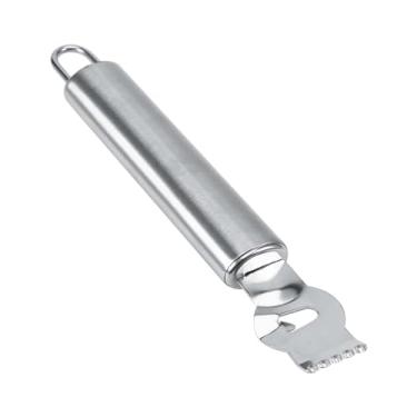 Imagem de Generic Prático Aço Inoxidável Limão Limão Laranja Descascador Raspador de Cítricos para Uso na Cozinha, Design Ergonômico para Cozinheiros Domésticos e Bartenders