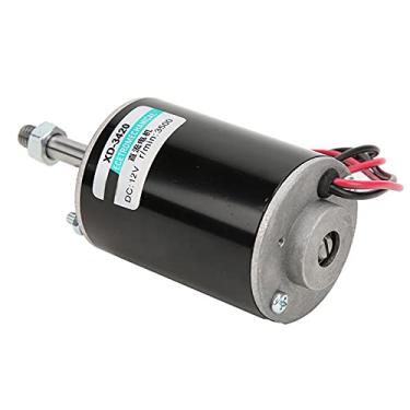 Imagem de FTVOGUE Motor Magnético Micro DC Permanente de Alta Velocidade de 30 W, Motor de Engrenagem de Baixo Ruído para Máquina de Algodão Doce, Retificadora, Equipamento, 12/24 V 3500/6000 RPM (12V3000rpm)
