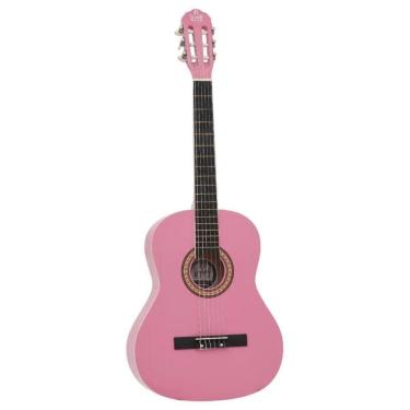 Imagem de Violao Infantil Mith Nylon Acustico Mt36N Rosa 3/4