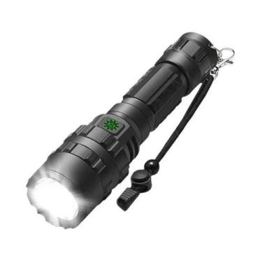 Imagem de Lanterna Tática LED Recarregável À Prova d'Água Com USB Para Caça E Il