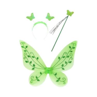 Imagem de Fantasia De Fada Tinkerbell Para Meninas Vestido De Verão Cosplay De P