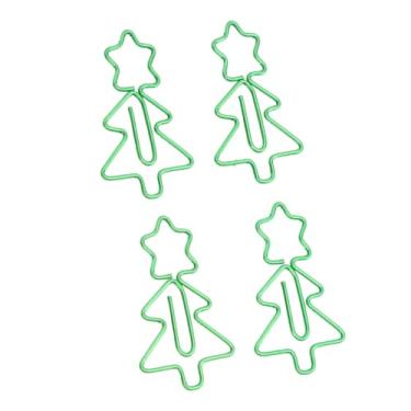 Imagem de GLOGLOW Clipes de Papel para árvore de Natal, Metal Galvanizado Forte, Conjunto de 100 Peças Com Caixa de Armazenamento, Perfeito para Organização de Documentos Em Casa, Escola ou escritório.