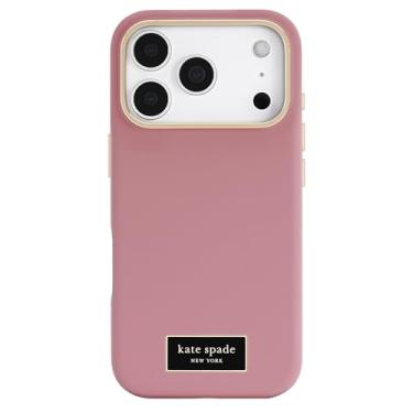 Imagem de Kate Spade New York Capa para iPhone 17 Pro - Compatível com MagSafe - Capa de telefone de designer - Ícone Dusk Rose