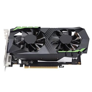 Imagem de VBESTLIFE Placa Gráfica 1050TI 4GB, GPU DDR5 128Bit, Placa de Vídeo para Jogos PCIE 2.0 de 1350MHz, Suporte para Placa Gráfica de Computador Desktop para DirectX 12