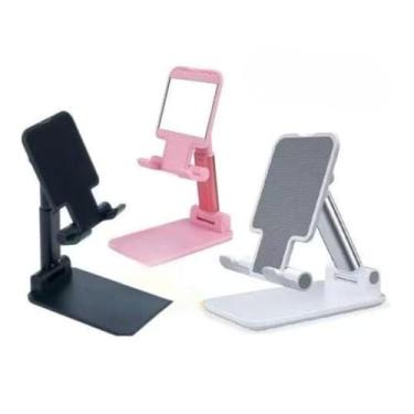 Imagem de KIT 1/2/3 PCS Suporte Para Celular e Tablet Dobrável Portátil Ajustável Apoio Mesa(3 PCS)