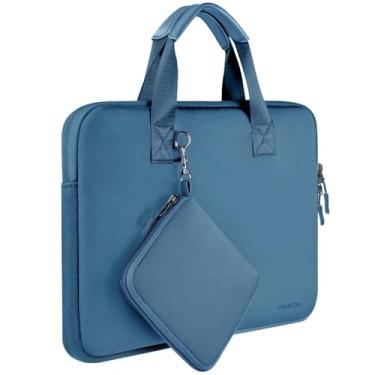 Imagem de Hseok Capa para laptop de 14 polegadas com bolsa pequena, bolsa de neoprene para computador compatível com MacBook Pro de 14 polegadas M4/M3/M2/M1 2025-2021, MacBook Air/Pro de 13 polegadas e a