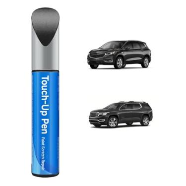 Imagem de Tinta de retoque WA926L prata fina de bétula metálica ébano compatível com GM General Motors, Chevy, GMC, Buick, Cadillac, tinta de retoque de correspondência exata para reparo de arranhões de carro