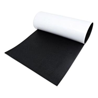 Imagem de Tapete Antiderrapante Adesivo EVA 100x35cm - Piso de Segurança para Barco, Lancha, Escada, Piscina e Banheiro (Texturizado 4mm) - Autocolante para Pisos Molhados, Decks e Degraus