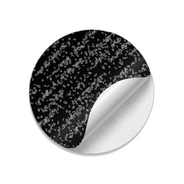 Imagem de Ladrilho Decorativo de Cerâmica Estampa Números Big Data Preto