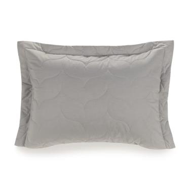 Imagem de Karsten Porta Travesseiro Avulso Tom Titanium 100% Algodão 200 Fios