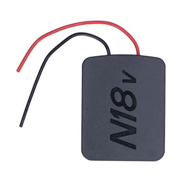 Imagem de Hyuduo Kit de Conversor Adaptador de Bateria para Bateria de Lítio de 18V Com Material de Folha de Aço Abdado PC e 2 Desenho de Fio de Saída