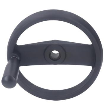Imagem de Hyuduo Roda Manual, Volante de Plástico de 200x18mm para Fresadora de Torno, Com Furo Padrão de 18mm para Controle Preciso