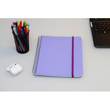 Imagem de Confetti Caderno Universitario 80 Fls Dots Lilas Com Impressao Lilas