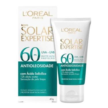 Imagem de Protetor Solar Facial Antioliosidade FPS 60 L'Oreal Expertise Pele ole