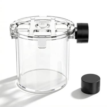 Imagem de MIOFIS Capa magnética para alimentador de corais, proteção para reprodução de recifes de corais, alimentador magnético de alimentos para peixes e anel de alimentação de até 1,5 cm de vidro com ímã N52