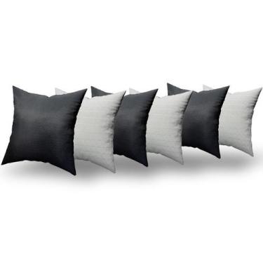 Imagem de Capas de Almofadas Decorativas 6 Unidades Com Ziper - RT MAGAZINE, KCT