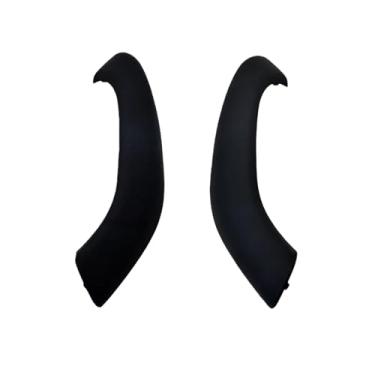 Imagem de 2 unidades Compatível com BMW X1 X2 F48 F49 F39 2016 2017-2020 Maçaneta de puxar da porta interna Substituição da guarnição da tampa externa Preto Bege Acessórios para carro(Black left right)