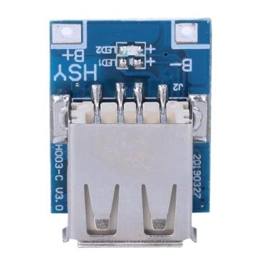 Imagem de 10pcs 5V 1A Boost Step Up Módulo de fonte de alimentação de lítio Bateria Placa de proteção de carga USB Placa de carregamento portátil de alta eficiência para bancos de energia