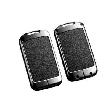 Imagem de Capa completa para chave de carro, compatível com polestar, concha automotiva, estilo masculino, acessórios universais para veículos, clipe([Star A style] black goat pattern)