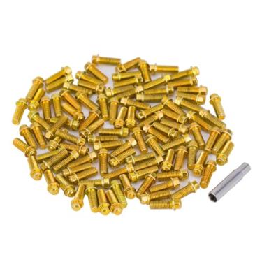 Imagem de 100PCS M2 M3 RC Scale Metal Stainless Screws Kit for 1/10 RC Car Crawler TRX4 TRX6 Axial SCX10 90046 AXI03007 Wheel Rims Upgrade Parts (M3*8mm)