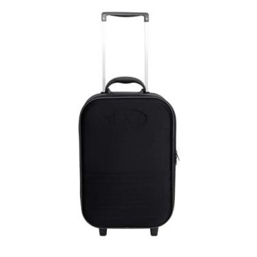 Imagem de Mala Viagem 10 Kg De Bordo Com Rodinhas Medidas Anac - ESSENZA, Preto