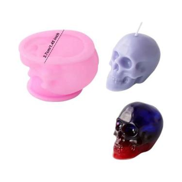 Imagem de Molde De Silicone Grande Em 3D Para Fazer Velas De Resina Epóxi, Decor