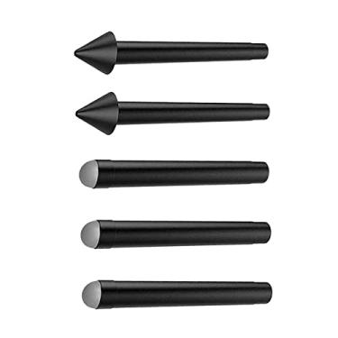 Imagem de Kit de caneta de 5 peças HB Caneta Stylus de toque flexível substitui o refil de de reposição para