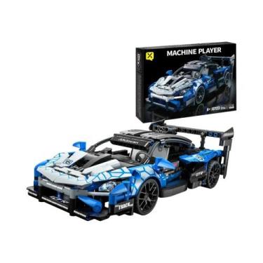 Imagem de Blocos De Montar ToylinX Supercarro Mecânico Em Escala 1/18 Para Menin