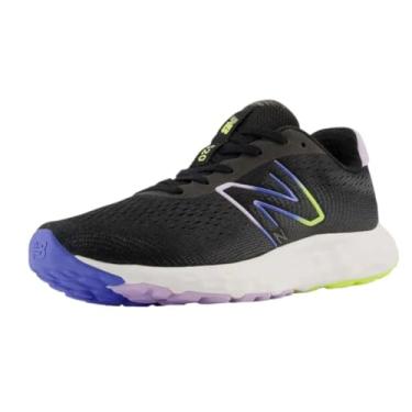 Imagem de TENIS NEW BALANCE 520V8 FEMININO BLACK/PASTEL LILAC, Calçados Femininos, PRETO/LILAS, 35