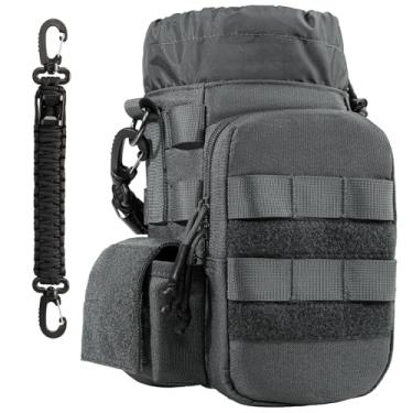 Imagem de OneTigris Suporte tático para garrafa de água, bolsa Molle para garrafa de água isolada de 1,8 g