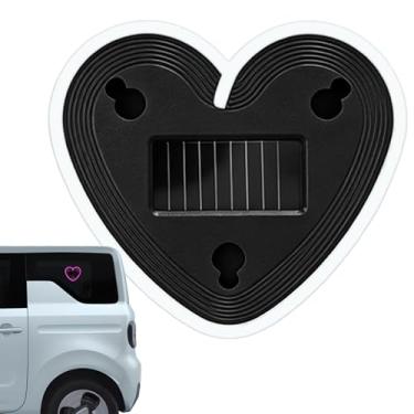 Imagem de Luzes LED para interior de | À prova d'água movida a energia solar sem fio | Luzes de neon automotivas movidas a energia solar | para caminhão, trailer, SUV, janela, noite, dirigir, viajar