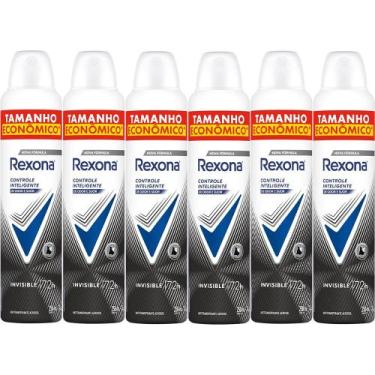 Imagem de Kit Desodorante Antitranspirante Aerosol Rexona Invisible 72 horas 250