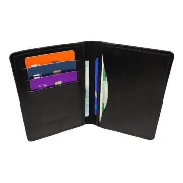 Imagem de Carteira Masculina Slim Porta Documento Em Couro - Cosenza