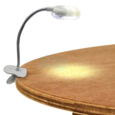 Imagem de Luminária Led Flexivel Clip On Luz Leitura Com - Spmik