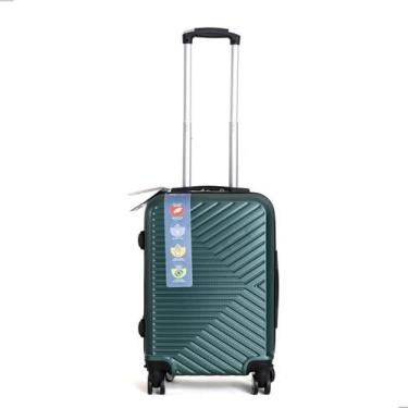 Imagem de Mala de Viagem Bordo Pequena 8kg 50x33x20 com Rodinhas Removíveis Gira