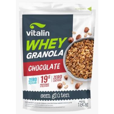Imagem de Granola Whey Cocolate Zero Vitalin 180g
