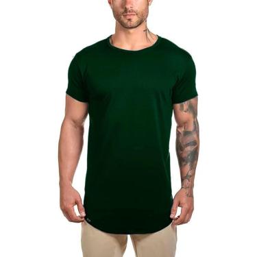 Imagem de Camiseta Longline Masculina Manga Curta-Masculino