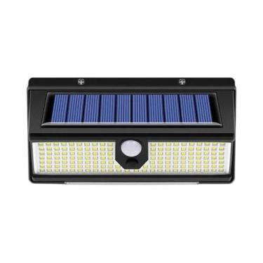 Imagem de Lâmpada De Parede Solar Com Sensor De Movimento 190LED À Prova d'Água 