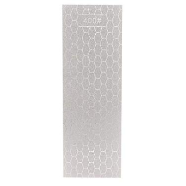 Imagem de Pedra de amolar de diamante pedra de amolar dupla face 400 1000 grão afiador de faca ferramenta de cozinha para cozinha doméstica marcenaria uso industrial prata 205x70x8mm