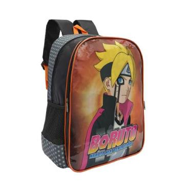 Imagem de Mochila costas escolar Infantil Juvenil Boruto Naruto Lucxel - Luxcel,