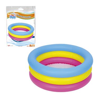 Imagem de Piscina Inflável 3 Aneis 88 Litros - Wellmix